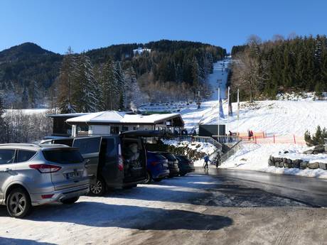 Duitsland: bereikbaarheid van en parkeermogelijkheden bij de skigebieden – Bereikbaarheid, parkeren Ofterschwang/Gunzesried – Ofterschwanger Horn