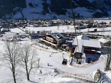 Gasteinertal: bereikbaarheid van en parkeermogelijkheden bij de skigebieden – Bereikbaarheid, parkeren Dorfgastein/Großarltal