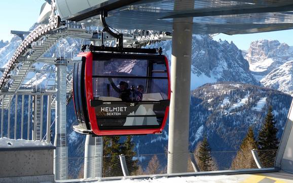 Skiliften Sextental – Liften 3 Zinnen Dolomieten – Helm/Stiergarten/Rotwand/Kreuzbergpass Skiliften Sextental – Liften 3 Zinnen Dolomieten – Helm/Stiergarten/Rotwand/Kreuzbergpass